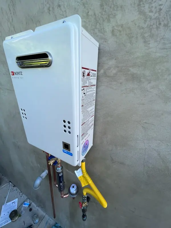 Tankless water heater installation for Scarboro homes